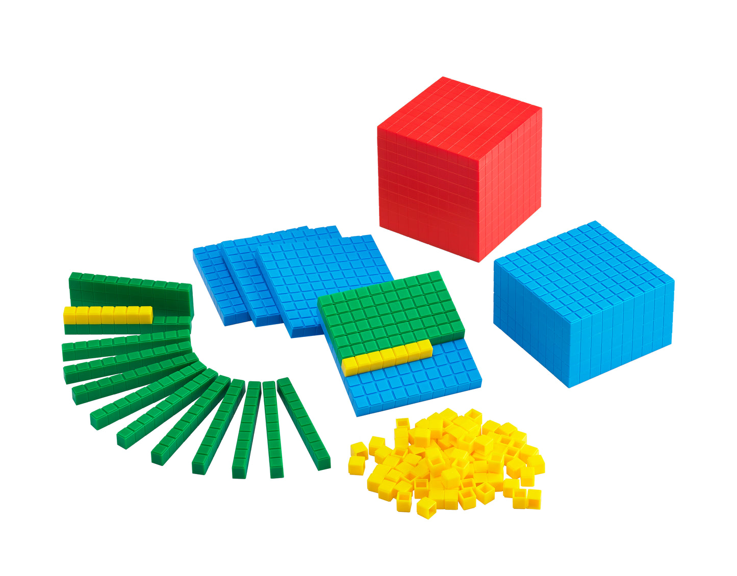 Edx Education - Shopedx UK – Green-n-Learn® Connecting Base Ten Set – EDX10548 – Product Packaging Image
