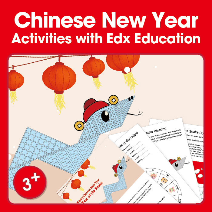 Edx Education - Shopedx UK – Chinese New Year Family Activities 2025 – Product Packaging Image