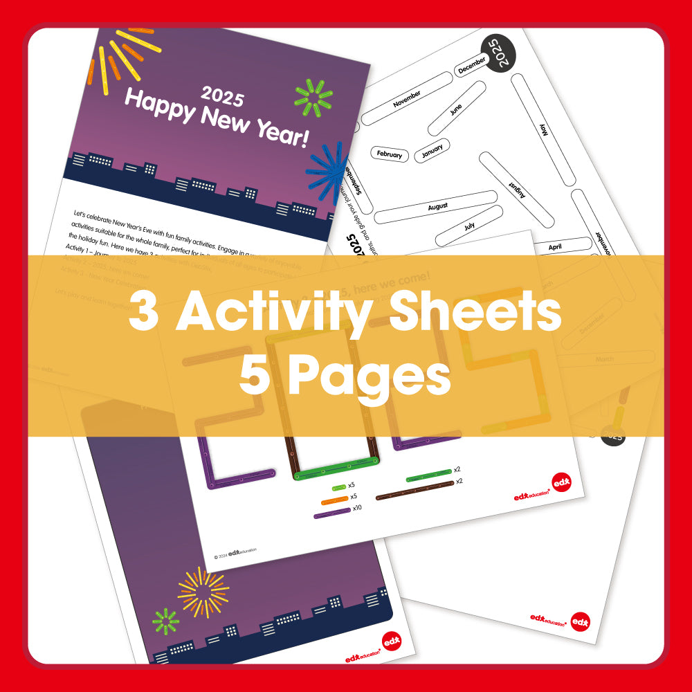 Edx Education - Shopedx UK – Fun Family New Year Activities 2025 – Product Lifestyle Image