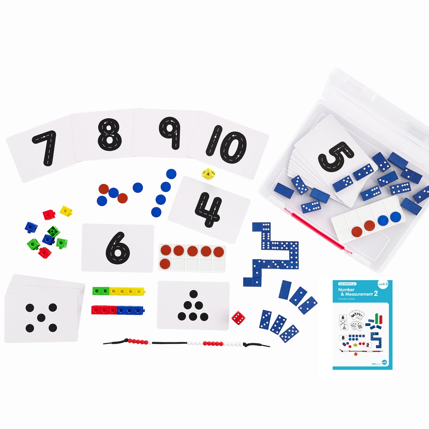 Early Math101 Level 2 kit – number and measurement maths set for 4-5 year olds | edx education® UK