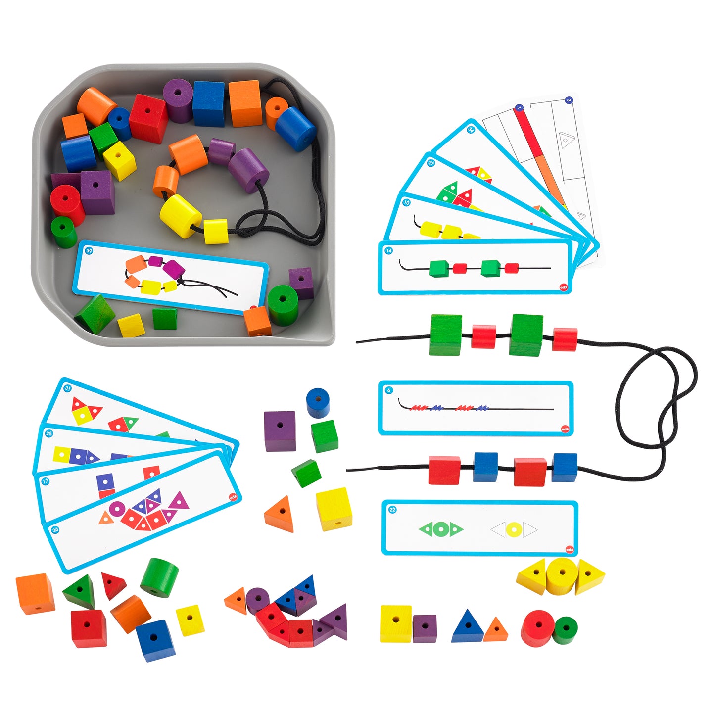 Edx Education - Shopedx UK – FunPlay Attribute Beads – EDX40152 – Product Packaging Image