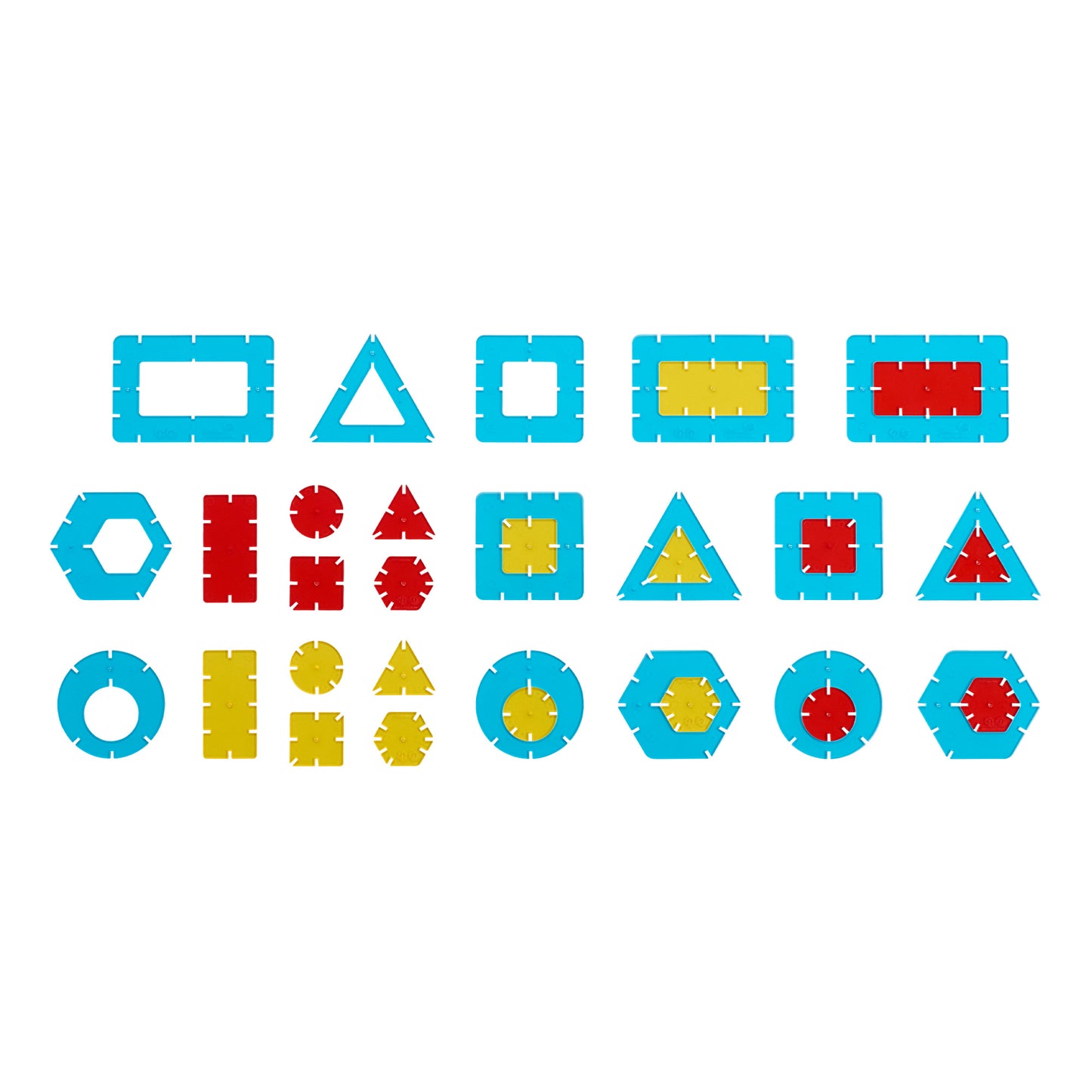 Edx Education - Shopedx UK – Interlocking Geo Shapes – EDX50132C – Product Packaging Image