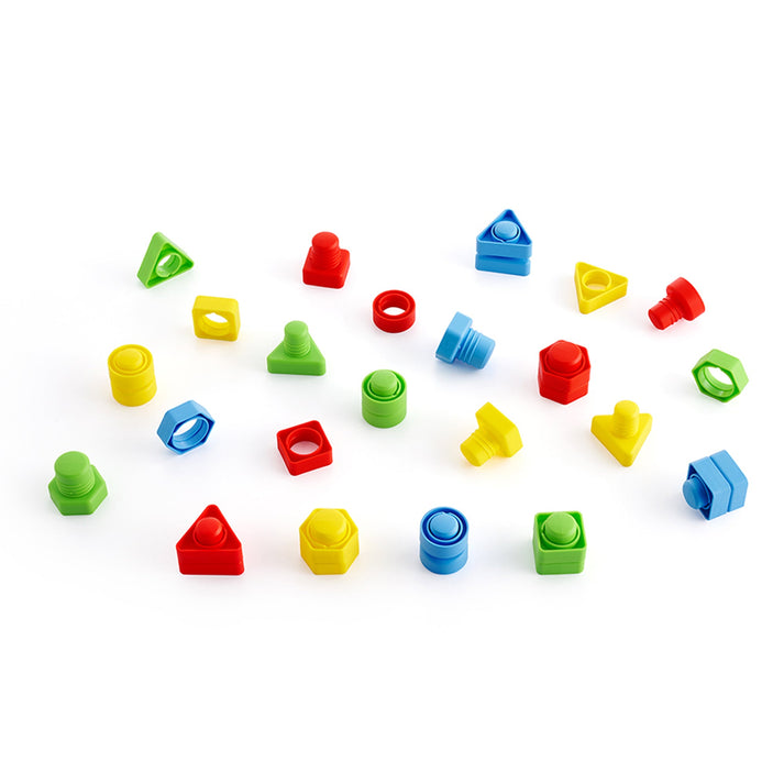 Edx Education - Shopedx UK – Busy Play® Nuts and Bolts Jar – EDX50156J – Product Packaging Image