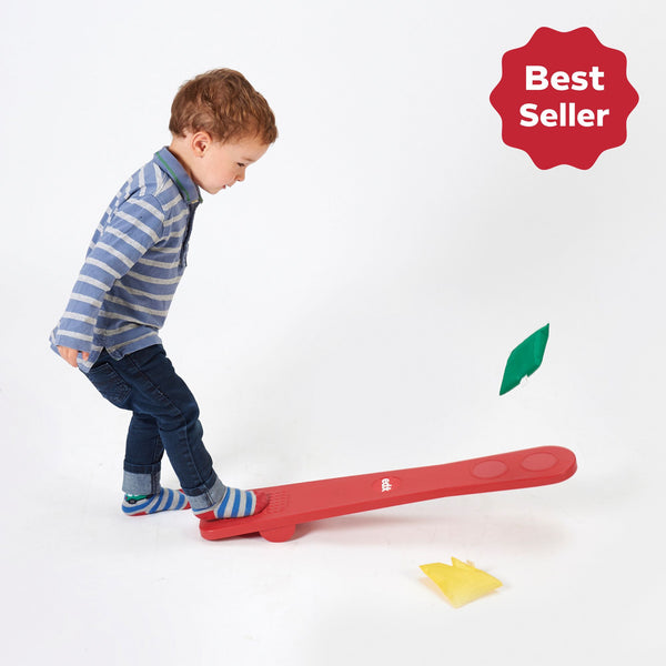 Joey Jump inclined plane catching toy – hand-eye coordination and gross motor game for kids 3+ | edx education® UK