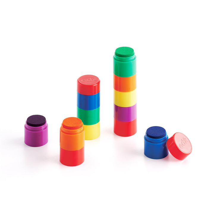 Edx Education - Shopedx UK – Busy Play® Rainbow Inkpads – EDX76410 – Product Packaging Image