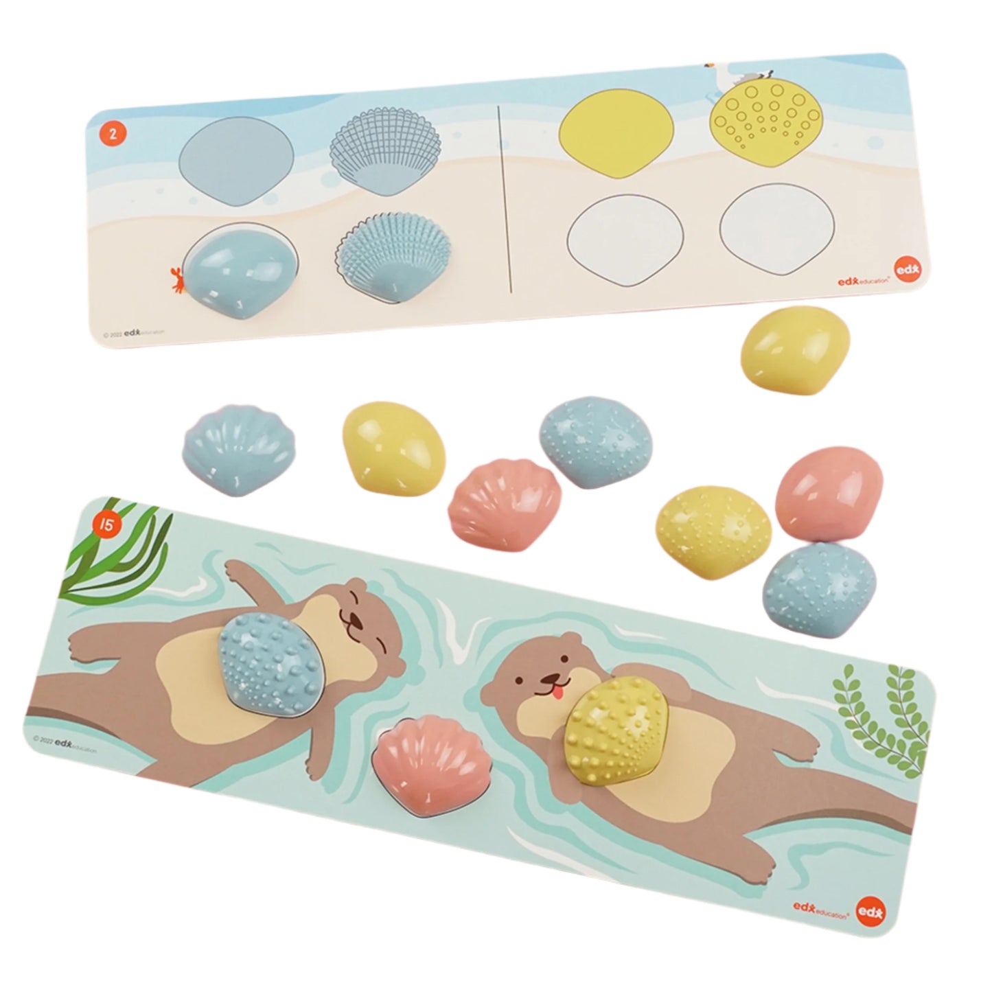 Edx Education - Shopedx UK – Green-n-Learn® Tactile Shells Activity Set – EDX14201 – Product Packaging Image