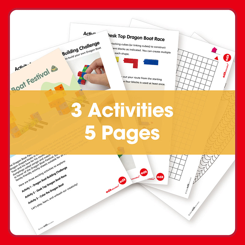 Edx Education - Shopedx UK – Dragon Boat Festival Activities 2024 – Product Lifestyle Image