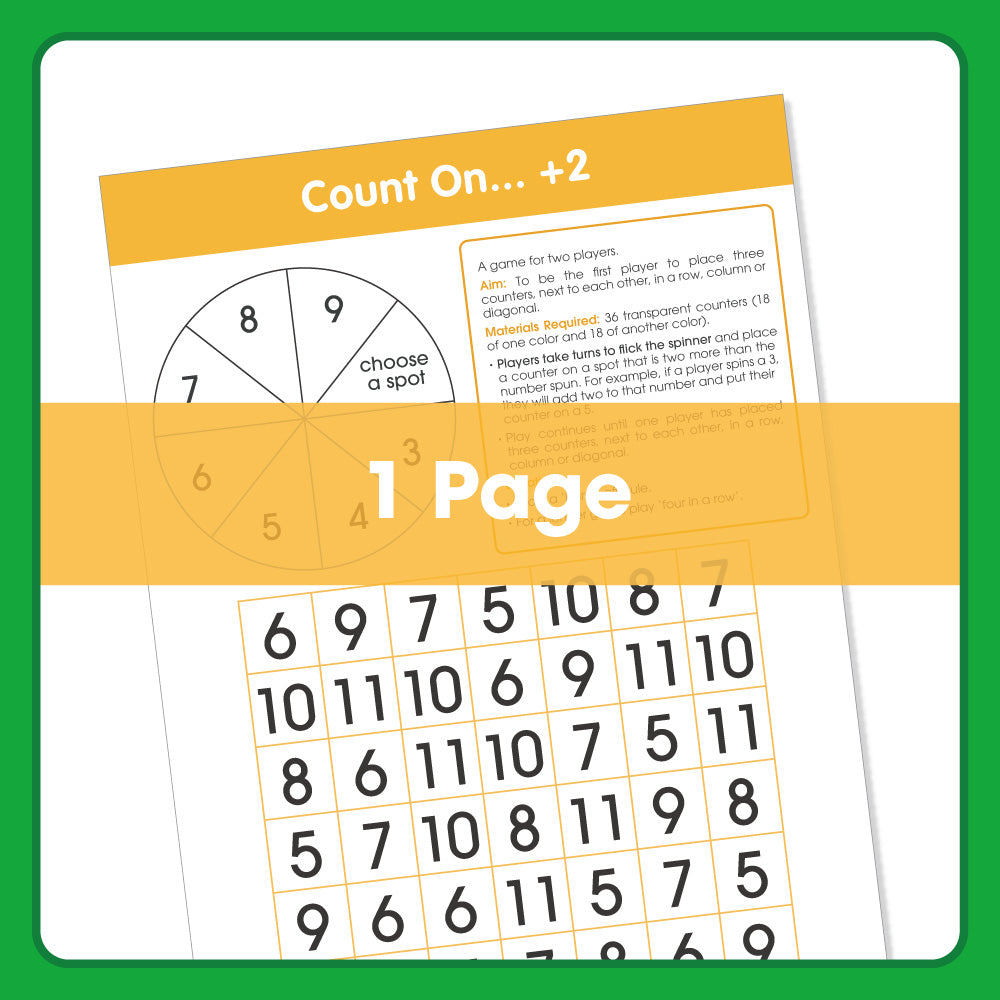 Edx Education - Shopedx UK – Board Games Count On +2 – Product Lifestyle Image