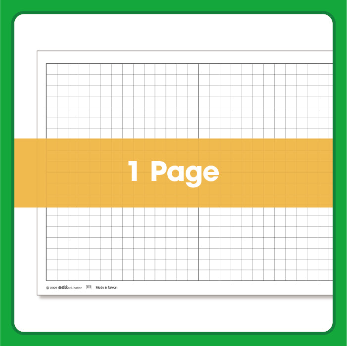 Edx Education - Shopedx UK – Downloadable Centimeter Grid with X-Y Axis – Product Lifestyle Image