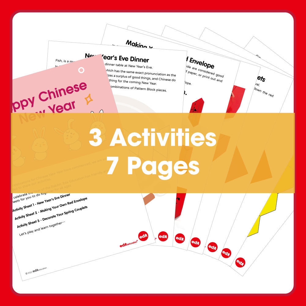Edx Education - Shopedx UK – Chinese New Year Family Activities 2023 – Product Lifestyle Image