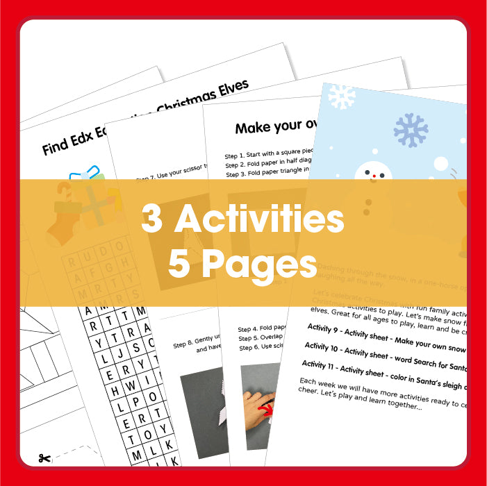 Edx Education - Shopedx UK – Fun Family Christmas Activities Week 3 – Product Lifestyle Image