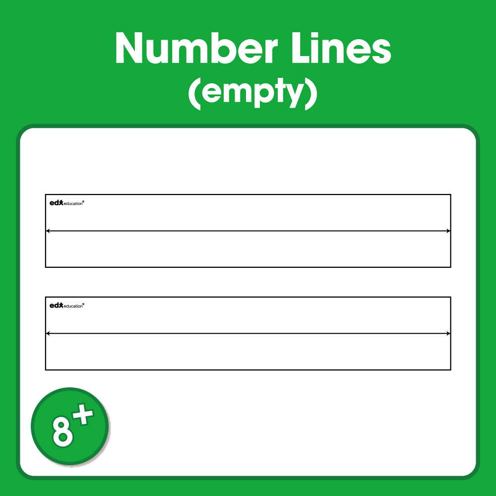 Edx Education - Shopedx UK – Downloadable Number Lines Blank – Product Packaging Image