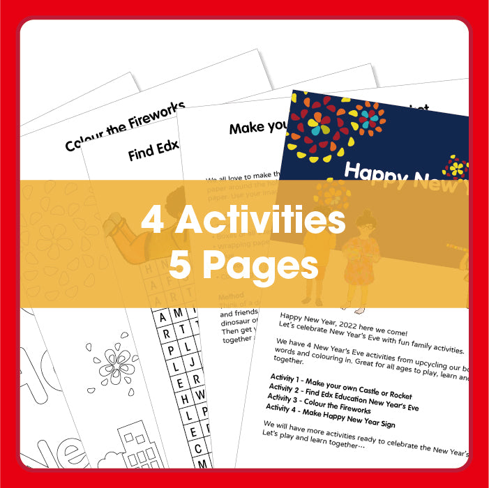 Edx Education - Shopedx UK – Fun Family New Year Activities 2021 – Product Lifestyle Image