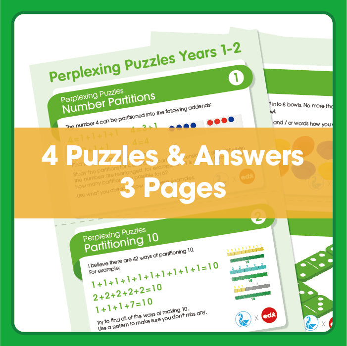 Edx Education - Shopedx UK – Perplexing Puzzles Grade 1 to 2 – Product Lifestyle Image