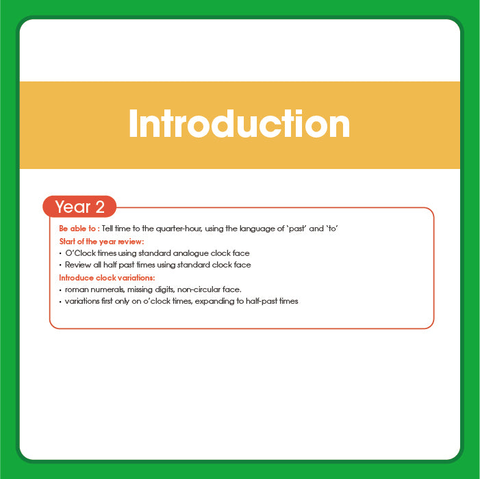 Edx Education - Shopedx UK – Telling The Time Milestones Grade 2 – Product Lifestyle Image