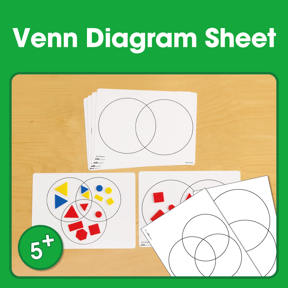 Edx Education - Shopedx UK – Downloadable Venn Diagram Sheet – Product Packaging Image