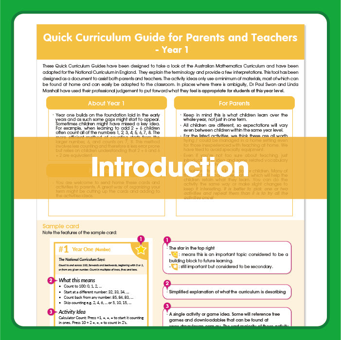 Edx Education - Shopedx UK – Home Learning Curriculum Guide Grade 1 – Product Lifestyle Image