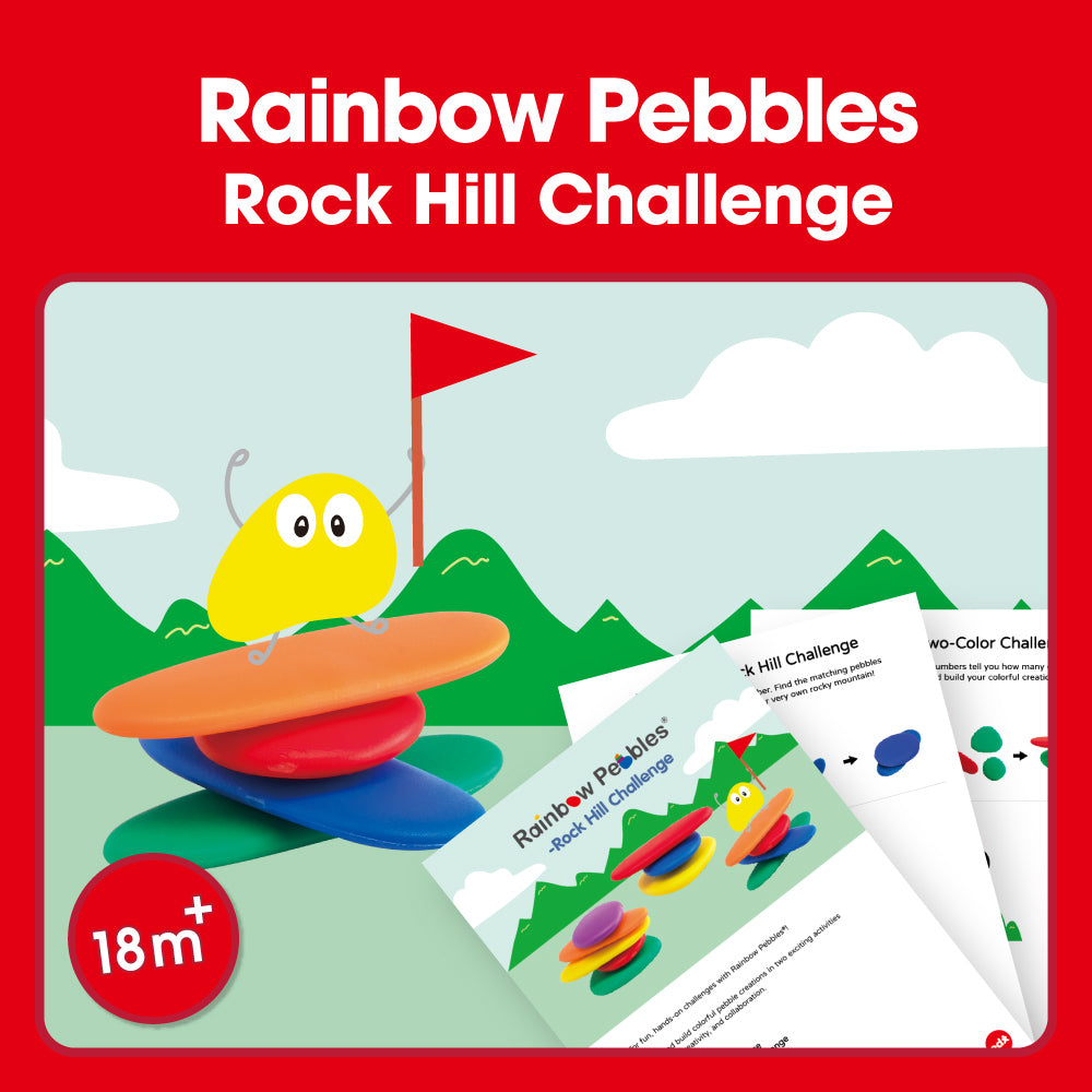 Edx Education - Shopedx UK – Rainbow Pebbles Rock Hill Challenge – Product Packaging Image