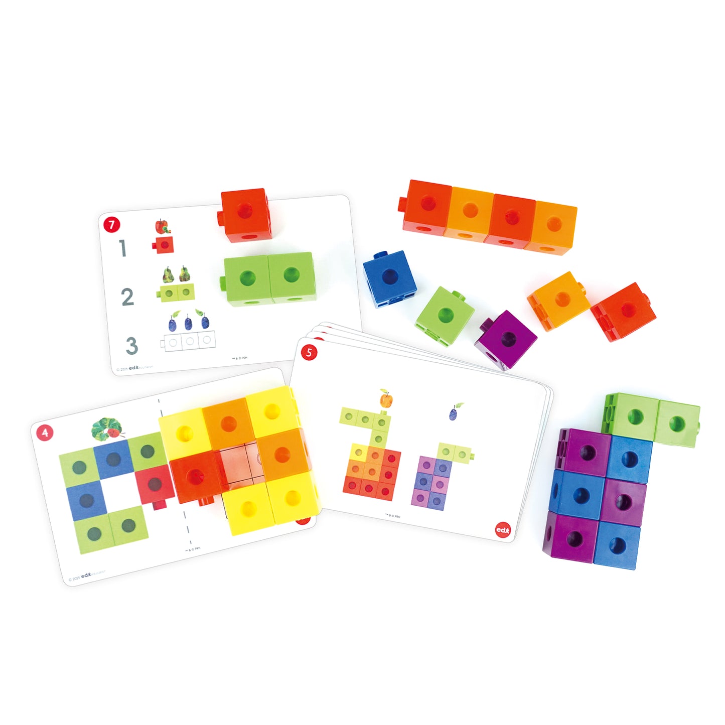 Edx Education - Shopedx UK – The Very Hungry Caterpillar™ My First Construction Cubes – TVHC04 – Product Packaging Image
