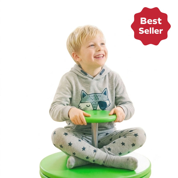 Whizzy Dizzy spinning toy – gross motor and balance active play resource for kids aged 3+ | edx education® UK