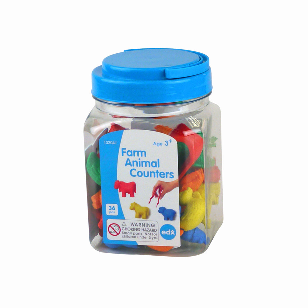 Edx Education - Shopedx UK – Farm Animal Counters Jar – EDX13204J – Product Lifestyle Image