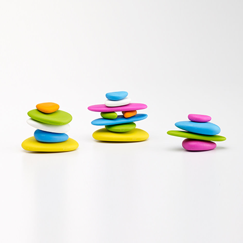 Edx Education - Shopedx UK – Fluro Rainbow Pebbles® Activity Set – EDX13256C – Product Lifestyle Image