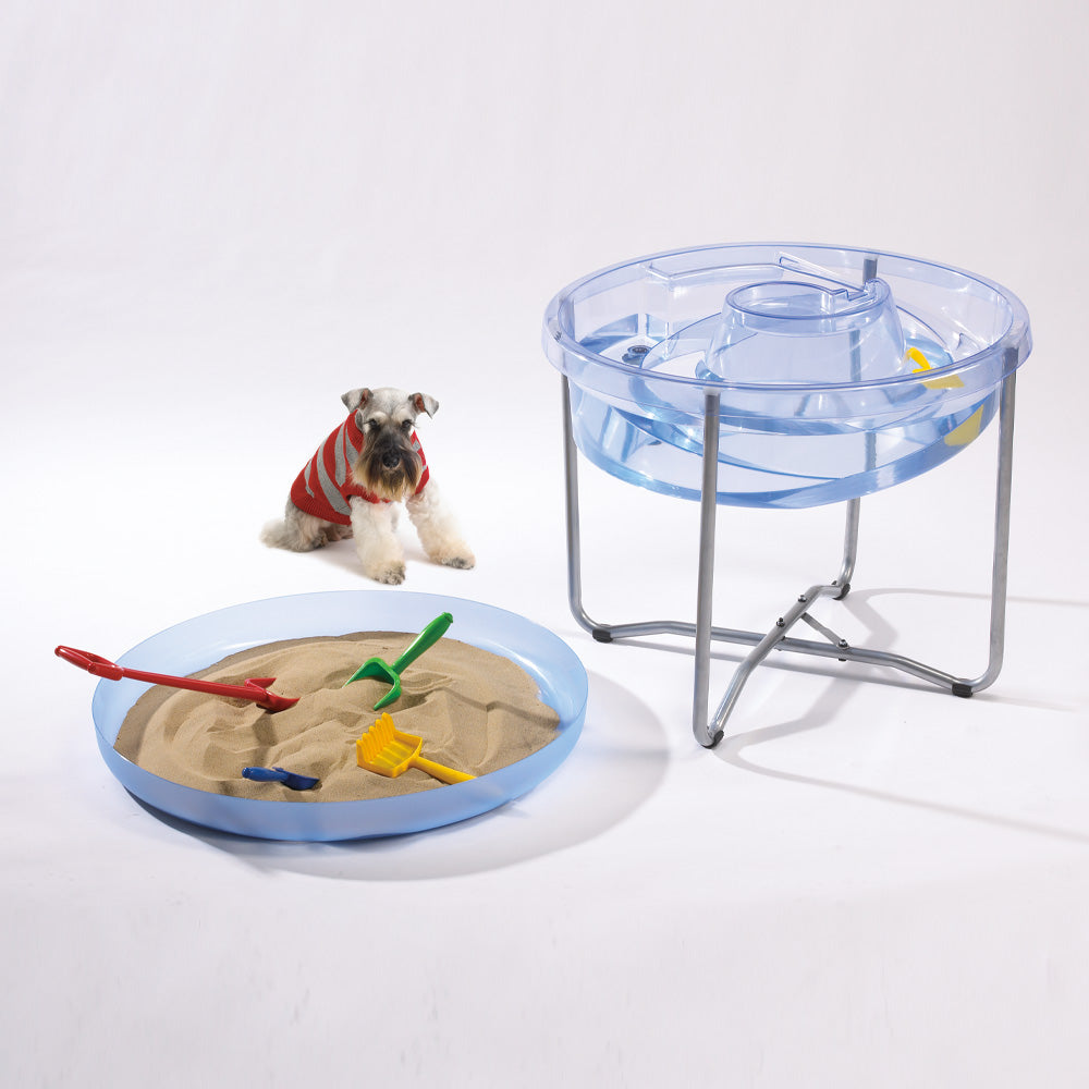 Children exploring Circular Water Tray – sensory and water play for EYFS & nursery | edx education® UK