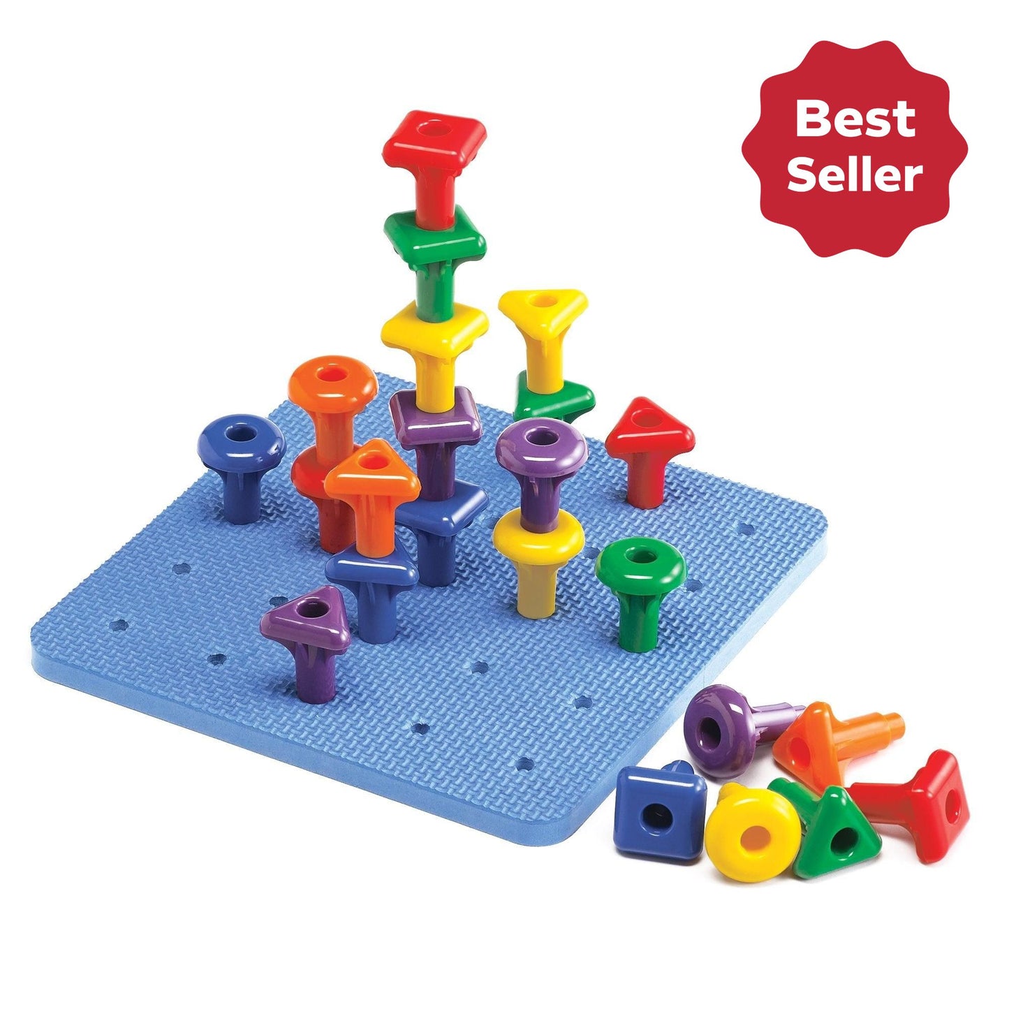Edx Education - Shopedx UK – Geo Pegs and Peg Board – EDX39492LF – Product Packaging Image