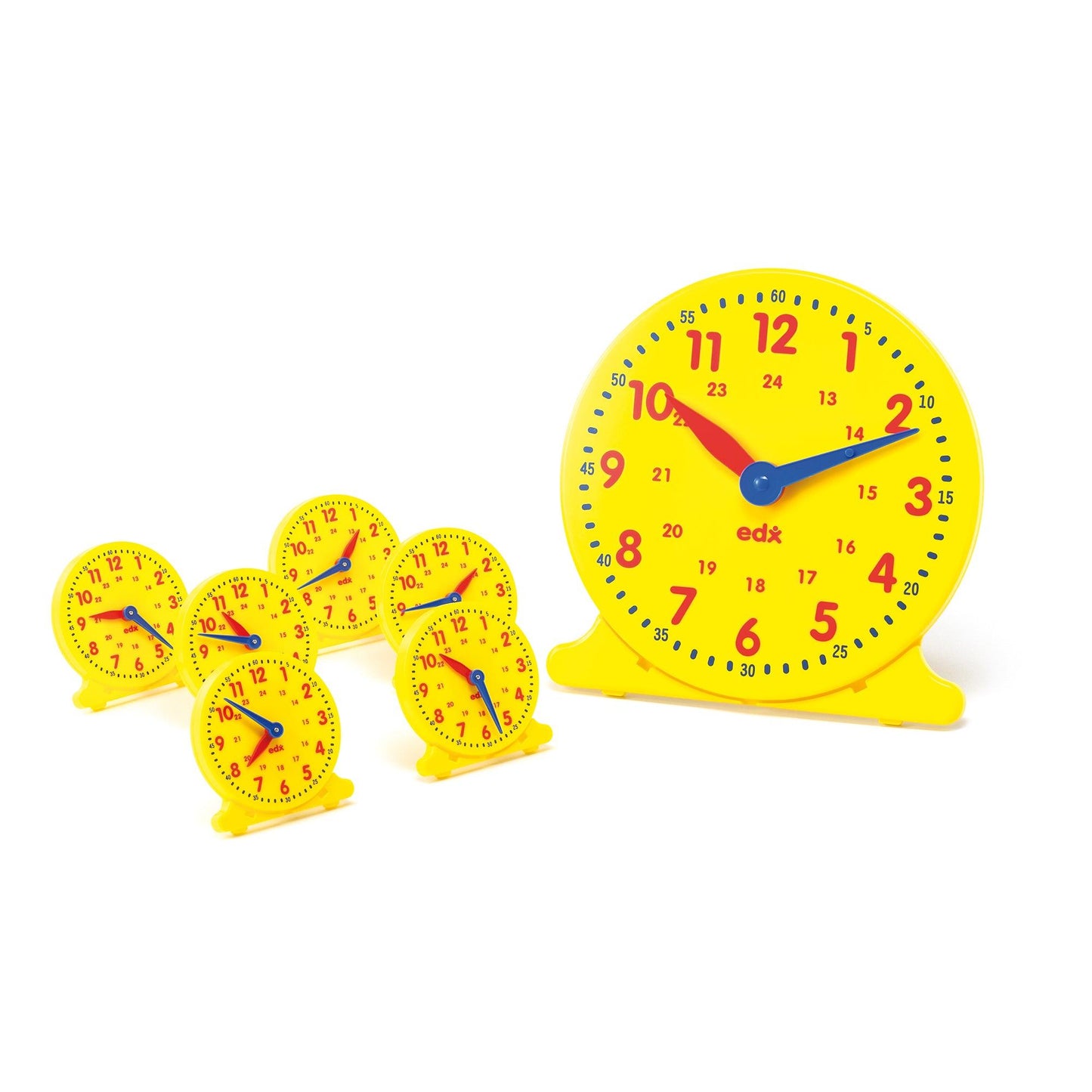 Classroom Clock Set 24-hour – teaching children to tell the time EYFS & KS1 | edx education® UK