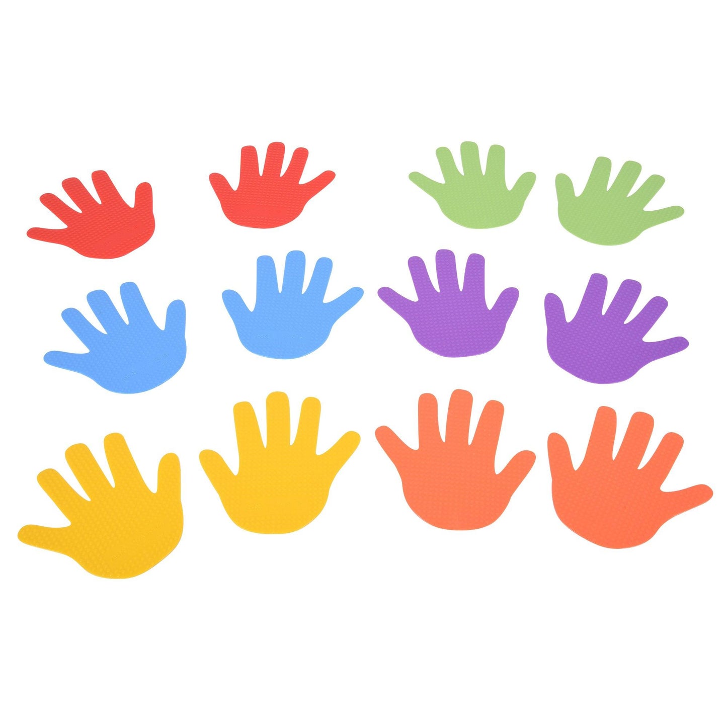 Hand Marks Set 6 pairs – gross motor activity trail for EYFS outdoor play | edx education® UK