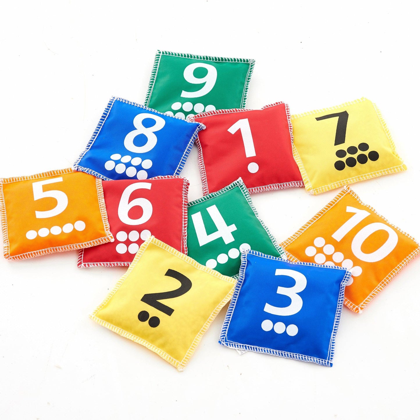 Number and Dot Bean Bags – numeracy active play toy for EYFS home learning | edx education® UK