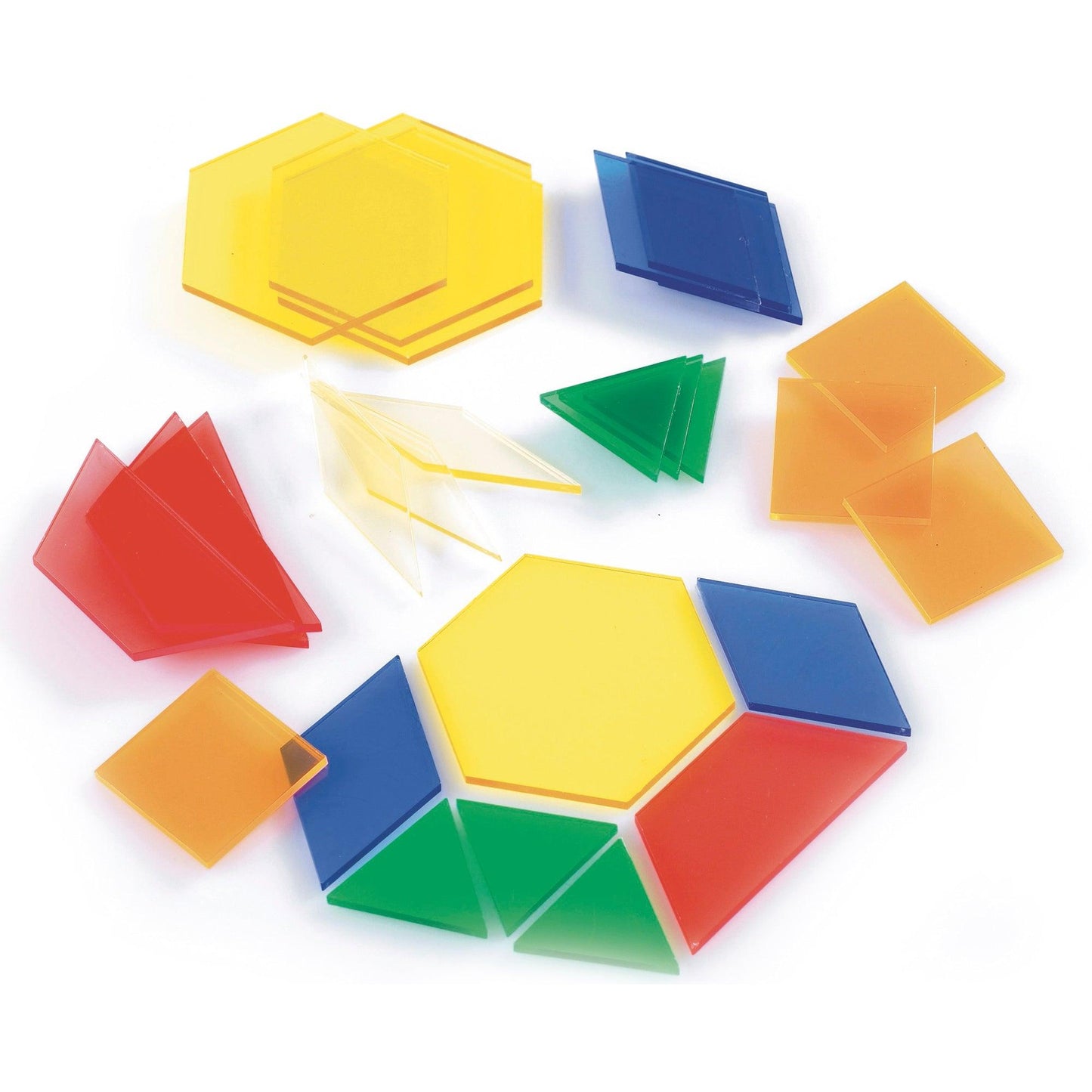 Edx Education - Shopedx UK – Translucent Pattern Blocks – 22045 – Product Packaging Image
