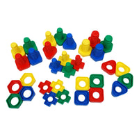 Nuts and Bolts – colourful fine motor and early engineering toy for children of all ages | edx education® UK