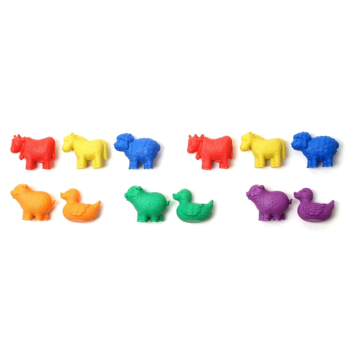 Farm Animal Counters – tactile counting toy with colourful animals for EYFS children | edx education® UK