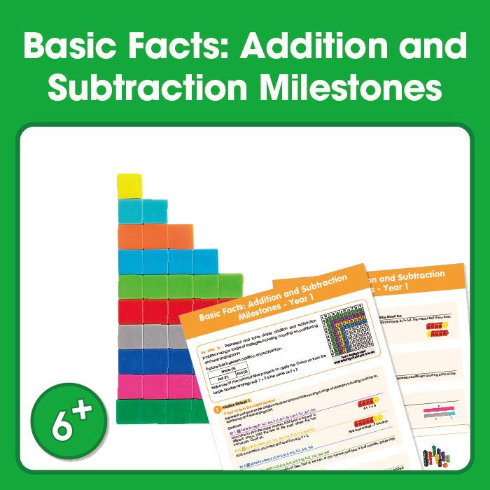 Edx Education - Shopedx UK – Basic Facts Addition and Subtraction Milestones 6+ – Product Packaging Image