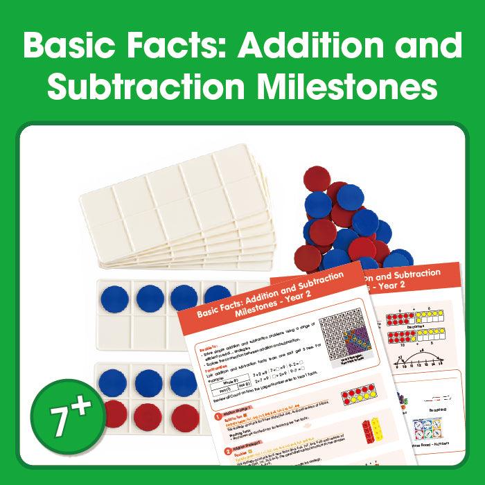 Edx Education - Shopedx UK – Basic Facts Addition and Subtraction Milestones 7+ – Product Packaging Image