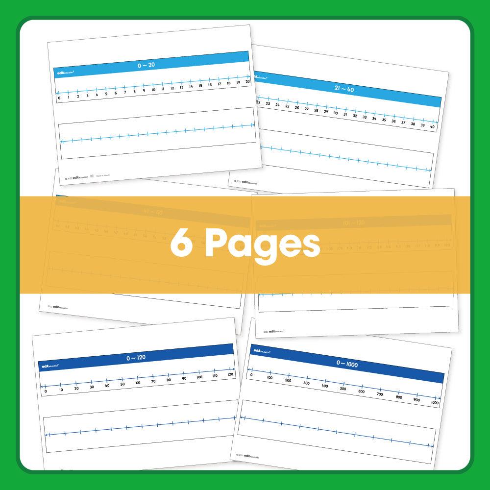 Edx Education - Shopedx UK – Number Lines 0-1000 – Product Lifestyle Image