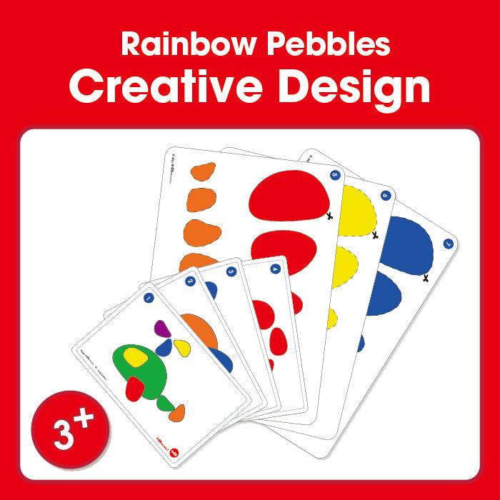 Edx Education - Shopedx UK – Rainbow Pebbles Creative Design Activity Cards – Product Packaging Image