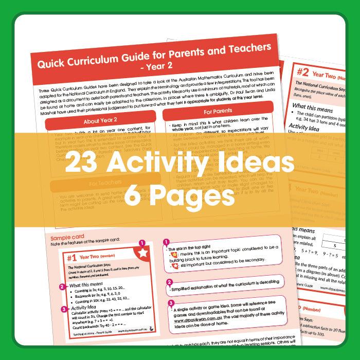 Edx Education - Shopedx UK – Year 2 Curriculum Guide – Product Lifestyle Image
